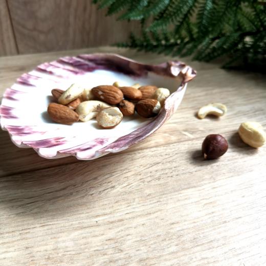 Чиния За Ядки Натурална Мида