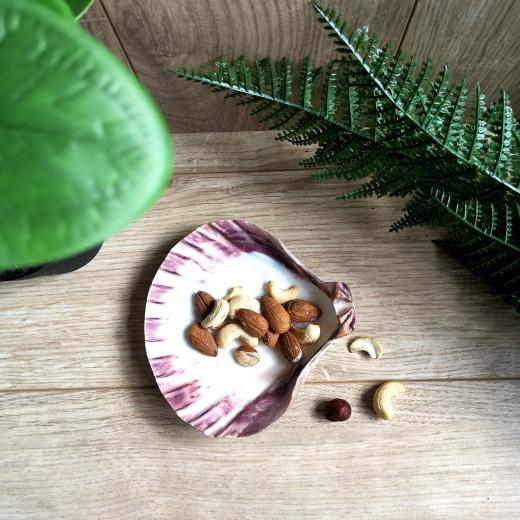 Чиния За Ядки Натурална Мида